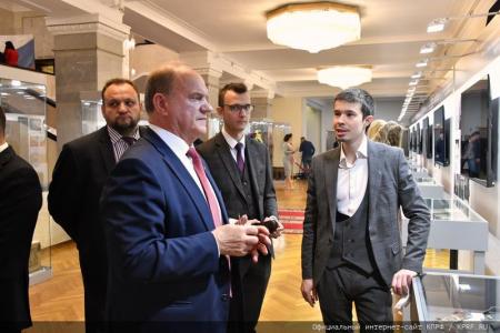 Г.А. Зюганов выступил на открывшейся в Госдуме выставке, посвященной 1100-летию принятия Волжской Булгарией ислама как государственной религии