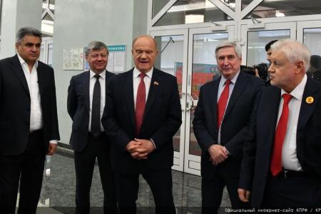 Г.А. Зюганов выступил на открывшейся в Госдуме выставке, посвященной 100-летию Всесоюзной пионерской организации им. В.И. Ленина