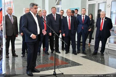 Г.А. Зюганов выступил на открывшейся в Госдуме выставке, посвященной 100-летию Всесоюзной пионерской организации им. В.И. Ленина