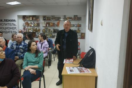 Амурская область. Вячеслав Мархаев и Роман Кобызов провели общее собрание Благовещенской городской организации КПРФ