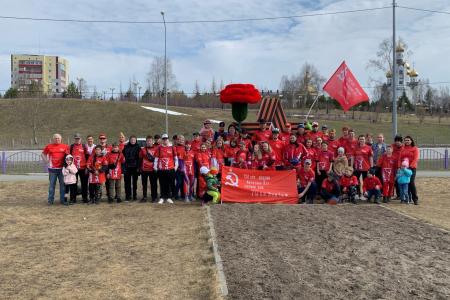 При поддержке регионального отделения КПРФ в Югре  состоялся грандиозный патриотический велопарад  «Звезда памяти»