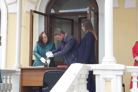 Вскрытие капсулы времени в Пермском крае