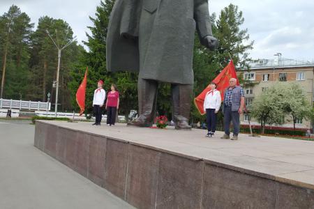 В Томской области в год 100-летия Пионерии был создан пионерский отряд