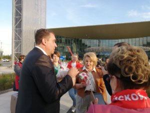 Делегация ЦК КПРФ на Саратовской земле