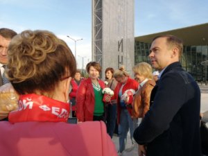Делегация ЦК КПРФ на Саратовской земле