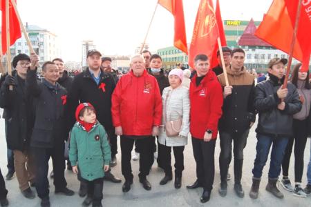 Митинги коммунистов Якутии в День Победы