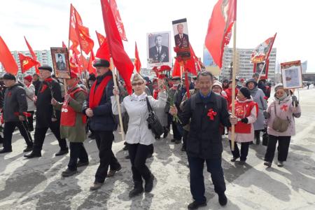 Митинги коммунистов Якутии в День Победы