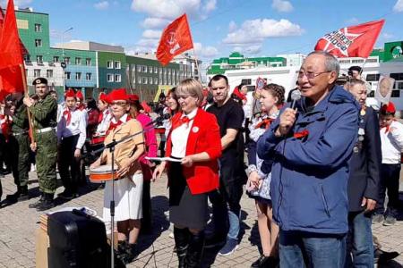 100-летний юбилей красногалстучной пионерии в Якутии