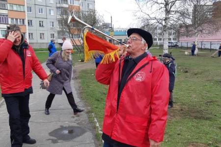 Архангельская область. День пионерии в Северодвинске