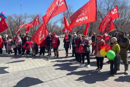 В Тюмени состоялся митинг, посвященный дню Международный солидарности трудящихся
