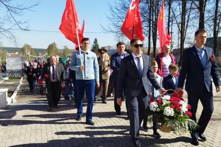 Коммунисты Удмуртии отмечают День Победы