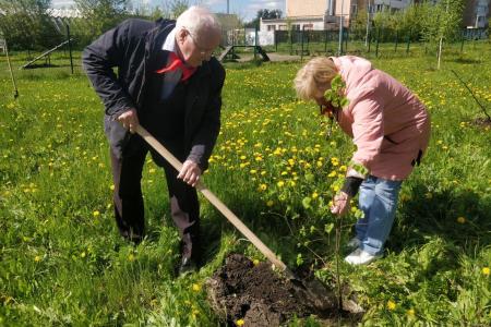 В Рязани в Комсомольском парке заложили аллею в честь 100-летия Пионерии