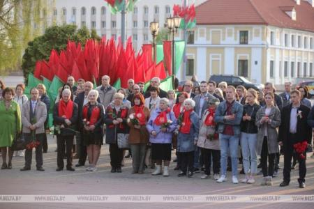 Компартии, входящие в СКП-КПСС, приняли участие в мероприятиях в честь дня Великой Победы