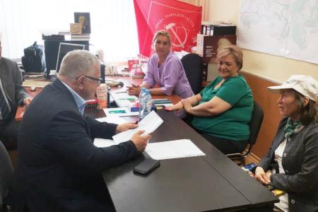 Московская область. Жители Ленинского городского округа обратились к депутату-коммунисту Александру Наумову