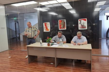 Руководитель фракции КПРФ в Мособлдуме Александр Наумов принял участие в 20-й отчётно-выборной Конференции Ступинского ГК КПРФ