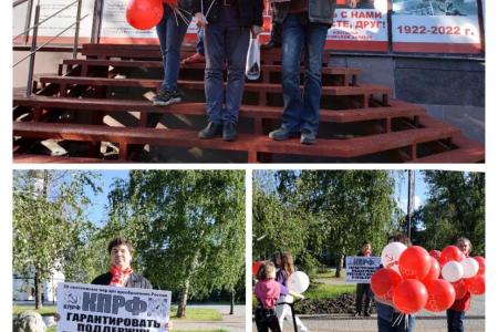 Саратовские коммунисты отметили День русского языка