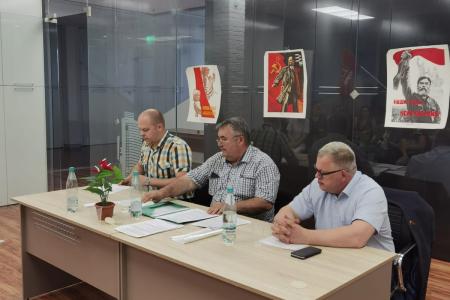 Руководитель фракции КПРФ в Мособлдуме Александр Наумов принял участие в 20-й отчётно-выборной Конференции Ступинского ГК КПРФ