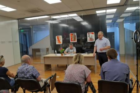 Руководитель фракции КПРФ в Мособлдуме Александр Наумов принял участие в 20-й отчётно-выборной Конференции Ступинского ГК КПРФ