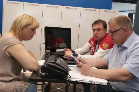 Московская область. Депутат-коммунист Александр Наумов провел прием жителей Ступино