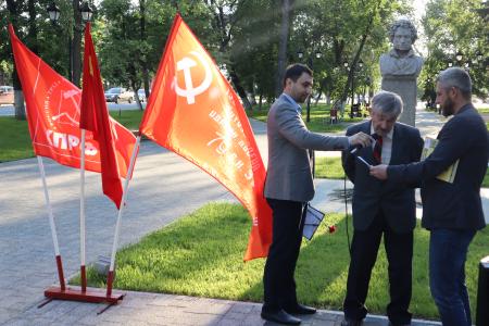 В Пензе в сквере им. А.С. Пушкина прошло торжественное празднование Дня русского языка