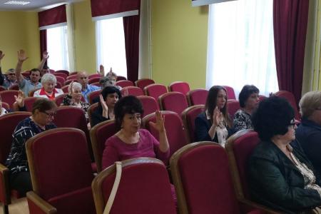 Московская область. Руководитель фракции КПРФ в Мособлдуме Александр Наумов принял участие в первом этапе 50-й отчётно-выборной Конференции Каширского ГК КПРФ