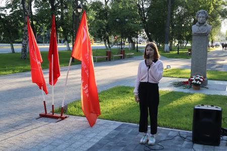 В Пензе в сквере им. А.С. Пушкина прошло торжественное празднование Дня русского языка