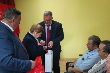 Московская область. Руководитель фракции КПРФ в Мособлдуме Александр Наумов принял участие в первом этапе 50-й отчётно-выборной Конференции Каширского ГК КПРФ