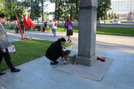 В Пензе в сквере им. А.С. Пушкина прошло торжественное празднование Дня русского языка