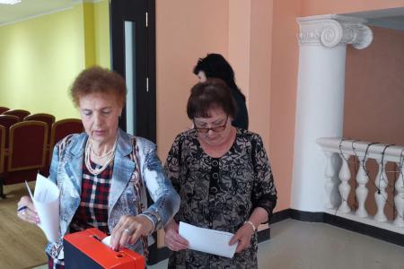 Московская область. Руководитель фракции КПРФ в Мособлдуме Александр Наумов принял участие в первом этапе 50-й отчётно-выборной Конференции Каширского ГК КПРФ