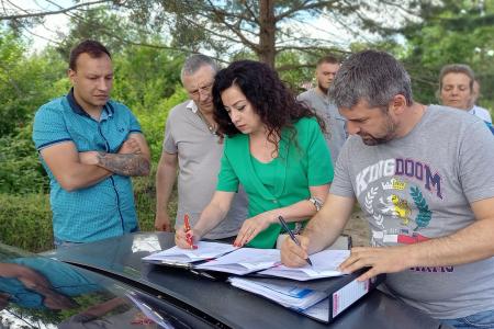 Калуга. Депутаты-коммунисты на защите прав граждан