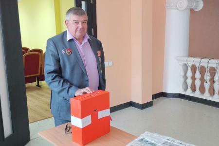 Московская область. Руководитель фракции КПРФ в Мособлдуме Александр Наумов принял участие в первом этапе 50-й отчётно-выборной Конференции Каширского ГК КПРФ