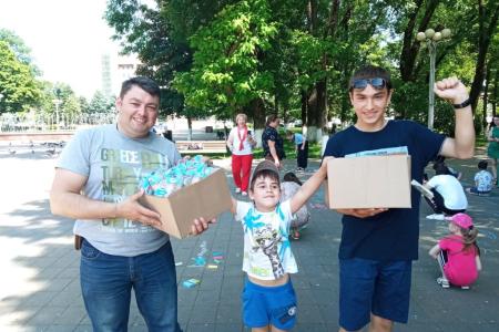 Республика Адыгея. Акция КПРФ «Твори добро!»
