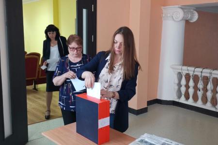 Московская область. Руководитель фракции КПРФ в Мособлдуме Александр Наумов принял участие в первом этапе 50-й отчётно-выборной Конференции Каширского ГК КПРФ