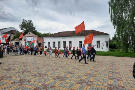 Репортаж о слете пионерского актива Тамбовщины