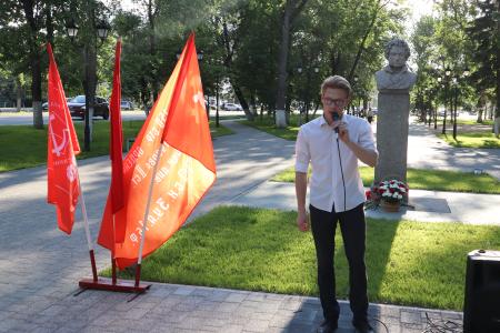 В Пензе в сквере им. А.С. Пушкина прошло торжественное празднование Дня русского языка