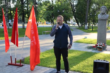 В Пензе в сквере им. А.С. Пушкина прошло торжественное празднование Дня русского языка
