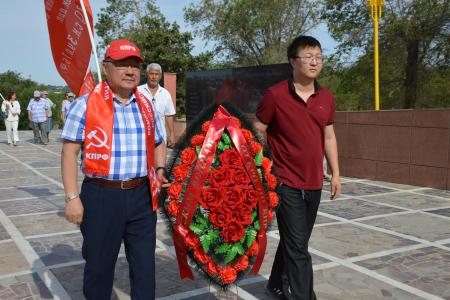 Калмыкия. Акция Памяти воинов, павших за свободу Родины