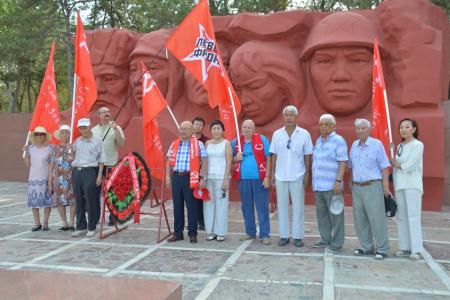 Калмыкия. Акция Памяти воинов, павших за свободу Родины