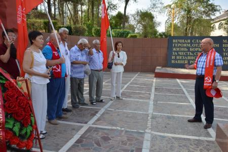 Калмыкия. Акция Памяти воинов, павших за свободу Родины