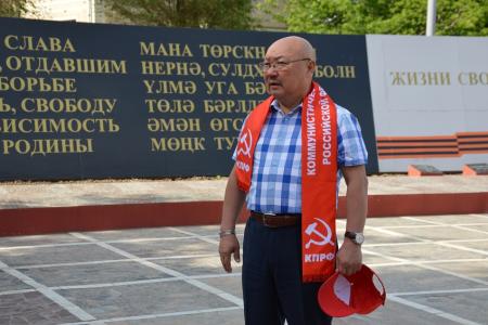Калмыкия. Акция Памяти воинов, павших за свободу Родины