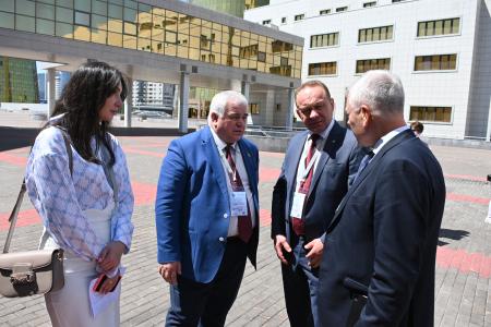 Казбек Тайсаев принял участие в мониторинге республиканского референдума в Казахстане