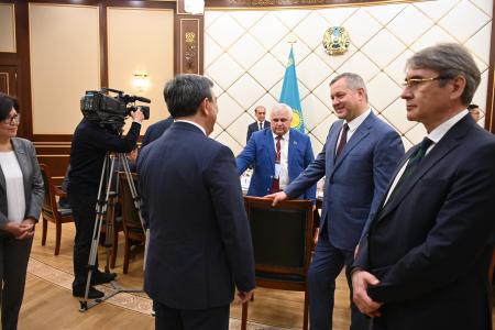Казбек Тайсаев принял участие в мониторинге республиканского референдума в Казахстане