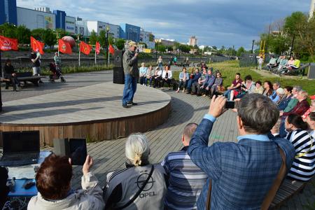 В Иванове прошёл VIII поэтический вечер «Под открытым небом»