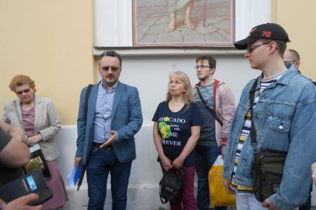 Организация РУСО в Москве провела уличную экскурсию на тему: «История двух восстаний: 1905 и 1993 годы»