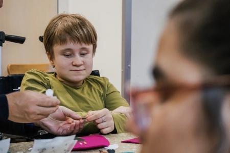 Александр Ющенко в гостях у особенных ребят из Свято-Софийского социального дома
