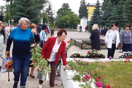 Тульские коммунисты в День памяти и скорби почтили память героев Великой Отечественной войны