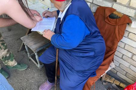 КПРФ продолжает гуманитарную миссию на освобождённых территориях Донбасса