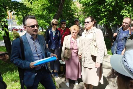 Организация РУСО в Москве провела уличную экскурсию на тему: «История двух восстаний: 1905 и 1993 годы»