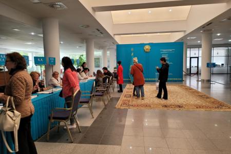 Казбек Тайсаев принял участие в мониторинге республиканского референдума в Казахстане