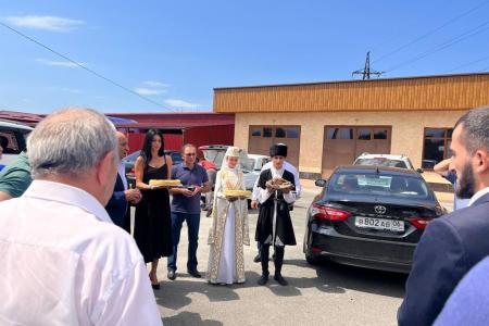 Пушкинские дни на Северном Кавказе. Прибытие делегаций в Северную Осетию. Фоторепортаж